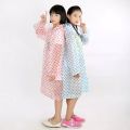 1Pcs Fashion EVA Children Raincoat Non-disposable Hiking Travel Dot Hooded Raincoat Waterproof Poncho Coat Camping Raincoat Suit. 