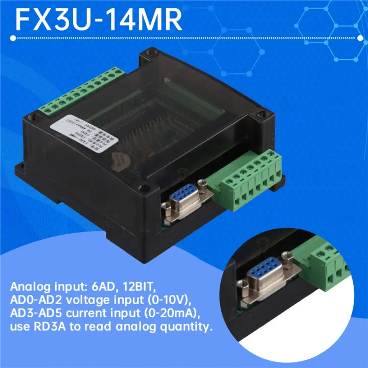 Plc%20Industrial%20Control%20Board%20Programmable%20Controller%20withAnalog%20Micro%20Programmable%20Controller%20Programmable%20Controller%20FX3U-14MR%20-%20Image%203