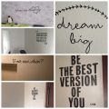 Motivational Phrases Quotes Sentences Home Vinyl Wall Sticker Decor For School Company Office Study Room Decoration Wall Decals. 