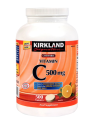 Kirkland Chewable Once Daily Vitamin C, 500 Tablets -Uk. 