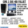 Core 2 duo 4GB DDR2 Fullset_Computer pc. 