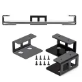 Under Desk Laptop Storage Bracket Metal Protective Tray Holder With Screw Laptop Mount Jessica. 