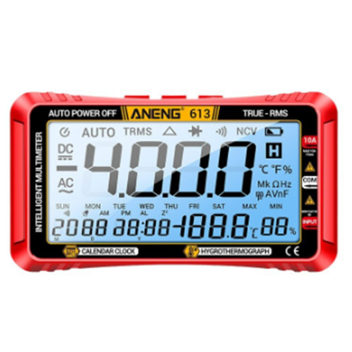 Smart Multimeter with Real-Time Power-Off Function 4000 Count Digital ...