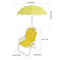 Beach Baby Chairs Portable Camping Chair Simple Use with Umbrella for Parties. 