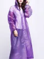 Adult Child Men Women Hooded Raincoat EVA Rain Clothes Covers Waterproof Rain Coat Transparent Camping Waterproof Rainwear Suit. 