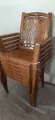 Piyestra Plastic Veranda Chair - 6 chairs. 