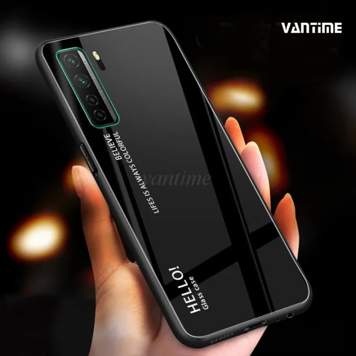 Vantime%20for%20Huawei%20Nova%207%20SE%205G%20Case%20Gradient%20Phone%20Back%20Hard%20Glass%20Cover%20-%20Image%202