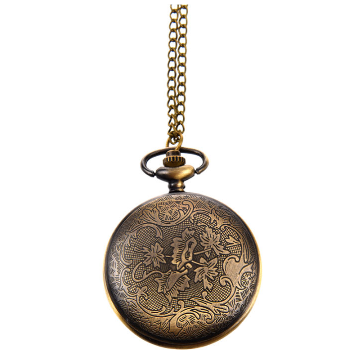 %E3%80%90ZOSR%E3%80%91Retro%20Antique%20Bronze%20Spiderweb%20Pattern%20Pocket%20Watch%20Quartz%20Clock%20Necklace%20Pendant%20-%20Image%204