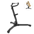 1PCS Pratical Alto Tenor Saxophone Stand Sax Tripod Holder Musical Instrument Accessories. 