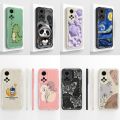 For Huawei Nova 9 SE Phone Case Cute Candy Painted Back Cover For Huawei Nova9 SE 9SE 4G 5G Liquid Silicone Camera Protector. 