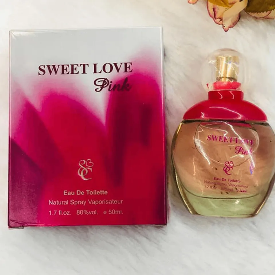 Sweet Love Pink Perfume 50 ml Perfume Fragrance for Women Best