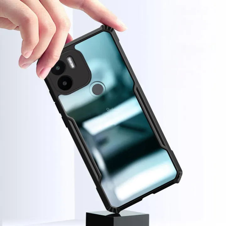 Quiberk%20for%20Xiaomi%20Redmi%20A1%20Plus%20/%20A2%20Plus%20Case%20Edge-Reinforced%20Shockproof%20Hard%20Transparent%20Phone%20Cover%20-%20Image%206