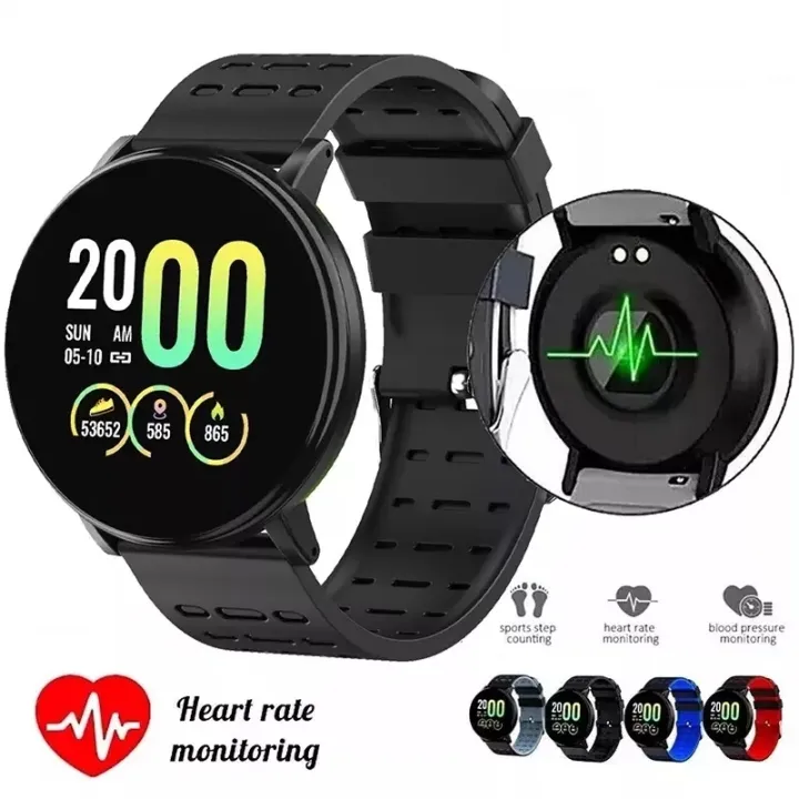 Smart%20Watch%20Heart%20Rate%20Monitor%20Men's%20Women's%20Smartwatch%20Round%20Fitness%20Digital%20Watches%20for%20Men%20Women%20Band%20Bracelet%20-%20Image%203
