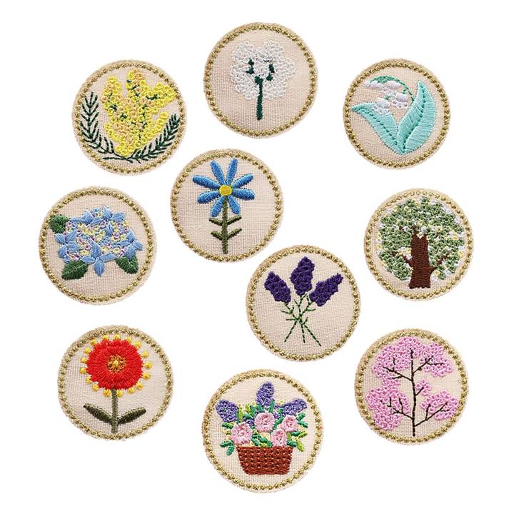 13%20PCS%20Iron%20on%20Patches%20Flower%20Appliques%20Stickers,%20Patches%20Applique%20-%20Image%202