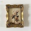 Baroque Photo Frame Picture Frame Antique Wall Hanging Background Vertical Frame Ornament. 