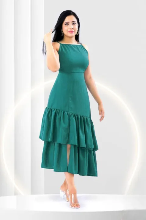 Special%20Party%20Frock%20Collection%20Women's%20Vintage%20Tea-Length%20Dress%20Elegant%20Fashionable%20Women's%20Clothing%20-%20Image%204