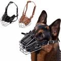 Safe Pet Muzzle Breathable Anti Bite Muzzle Comfortable Anti-Bark for Training Pet Owners Vet Visits. 