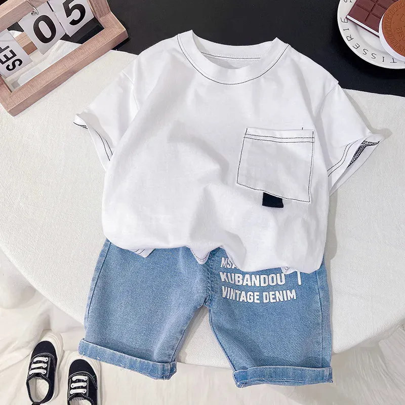 Babies Casual Jeans Shorts Baby Boys Denim Shorts: Cool Summer - Main Image