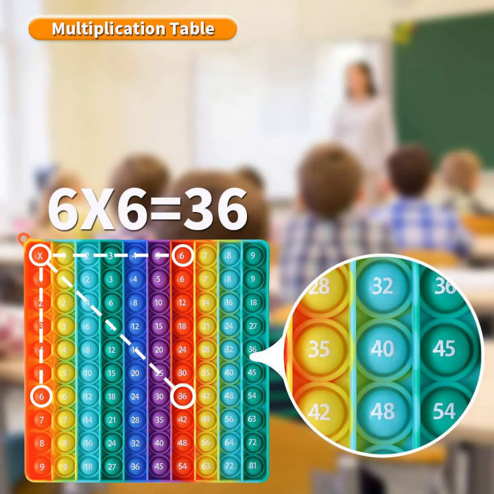 Montessori Multiplication Table 100 Digital Table Math Toys Learning ...