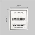 Identification Shower Labels Tear-Resistant Customizable Rectangular Soap Stickers Waterproof Self-Adhesive Shampoo Labels for. 