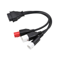 3 in 1 Motorcycle Diagnostic Connector Cable for 3pin 4pin for 6pin OBD2 Cable Adapter. 