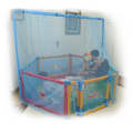 Mosquito Net for 6 Panel Playpen (Poco Casa). 