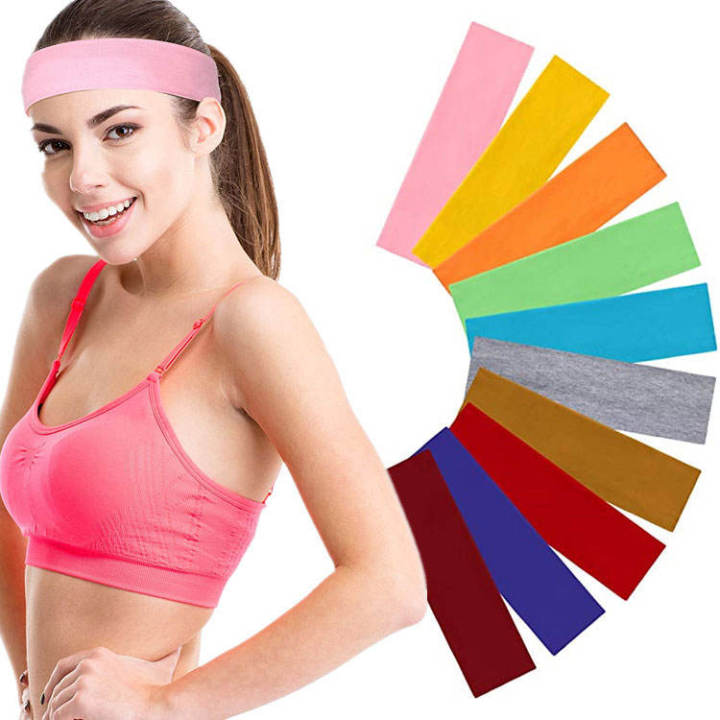 6%20pcs%20Fashion%20Sports%20Headband%20Women%20Running%20Fitness%20Yoga%20Elastic%20Hair%20Bands%20Absorbing%20Sweat%20Breathable%20Stretch%20Makeup%20Hair%20Accessories%20-%20Image%204