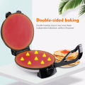 Electric Pizza Maker Stick Proof Adjustable Temp Stainless Steel Pancake Crepe. 