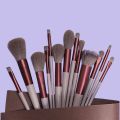 13 Pcs Makeup Brushes Set Eye Shadow Foundation Women Cosmetic Powder Blush Blending Beauty Make Up Tool For Beginner. 