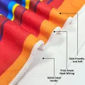 Compact Towel Oversized Machine-Washable Microfiber Beach Towel Lightweight Pool Towel for Vacation Poolside Outdoor Travel. 