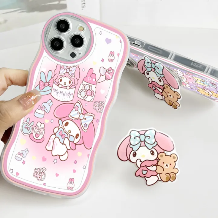 Super%20Case%20For%20Infinix%20Hot%2011S%20NFC%20Cute%20My%20Melody%20and%20Baby%20Cinnamon%20Clear%20Cartoon%20Cases%20Soft%20Silicone%20Full%20Rubber%20Back%20Cover%20Moble%20Phone%20Tpu%20Transparent%20Curly%20Wave%20Hybrid%20Shockproof%20Casing%20For%20My%20Melody%20and%20Baby%20Cinnamons%20Ring+%20Free%20Holder%20-%20Image%204