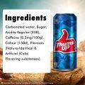 Thums Up Cold Drink | Soft Drink with Strong Taste | Spicy & Fizzy Cold Drink | Recyclable Can, 300 ml (Pack of 6)   (FROM INDIA) SAM. 