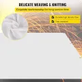 Fire Blanket - White - 1.0M X 1.0M - Emergency Fire Blanket Suppression Blanket, Home Fire Extinguisher Car, Emergency Blankets for Survival Blanket, Fire Blankets Emergency for People. 