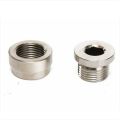 Universal Oxygen Sensor Hex Screw And Nut 304 Stainless Steel Oxygen Sensor. 