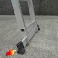 Ladder Balance Bar Portable Universal Aluminum Alloy Household Use with Ladder Feet. 