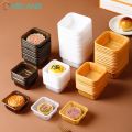 100Pcs Party Cake Plastic Crisp Cake Tray Cookies Plate Wedding Egg Candy Wrapper Packaging Handmade Festival Moon Inner Holder Packing Mooncake Yolk. 