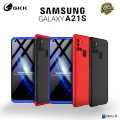 OriginaI GKK 360 Protection Case Dual Tone Front and Back Case Full Body Cover Samsung Galaxy A21s. 