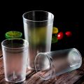 Transparent Frosted Plastic Drinking Cup 210/270/340/470ML Coffee and Tea Cups Travel Mug. 