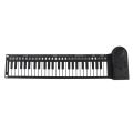 Keyboard Piano Roll Up Electric Piano for Beginners Foldable 49 Keys Electronic Piano Durable Easy to Use. 