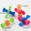 4pcs Pencil Topper Spinner Food Grade BPA Free Plastic Fidget Toys For Adult Kids Decompression Anti-stress Toys Birthday Gifts. 