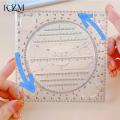 Ellipse Angle Geometric Drawing Template Circle Maker Drawing Ruler Multifunctional Drawing Ruler. 