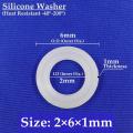 2~30mm Silicone Gasket Temperature Sealing Aquarium Water Pump Connector Seal Washer. 
