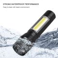 Flashlight Mini Powerful 2 Way LED USB Rechargeable Flash Light Torch Lamp. 