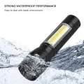 Flashlight Mini Powerful 2 Way LED USB Rechargeable Flash Light Torch Lamp. 