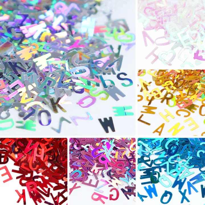 Sweet%20Journal%2010g%20Holographic%20Glitter%20English%20Alphabet%20Flakes%20Laser%20Letter%20For%20Epoxy%20Resin%20Mold%20Filling%20Junk%20Journal%20Nail%20Art%20-%20Image%204