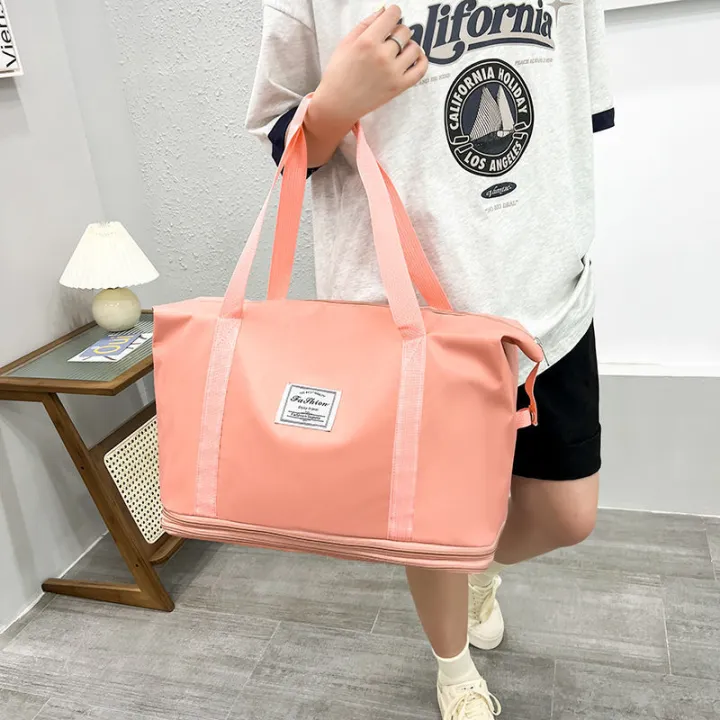 Travel%20Bags%20Women's%20Short-Distance%20Luggage%20Bag%20Large%20Capacity%20Student%20Handheld%20Small%20Travel%20Lightweight%20Waterproof%20Pending%20Storage%20Bag%20-%20Image%206