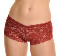 High Quality Lace Women's  Panties Seamless Boy Short Underwear Panty. 