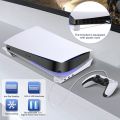 Horizontal Stand for PS5 with 4 USB Extension, Cabinet Console Laydown Holder, for Playstation 5 Disc & Digital Edition. 