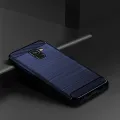 lthmy for Samsung Galaxy A8 2018 Case Carbon Fiber TPU Soft Silicone Back Cover Armor Phone Case Casing. 