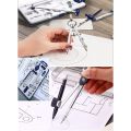 9Pc Drafting Compass for Geometry Set Tool Compass Drawing Tool for Geometry for Drafting, Math, Drawing, Engineer Tool. 